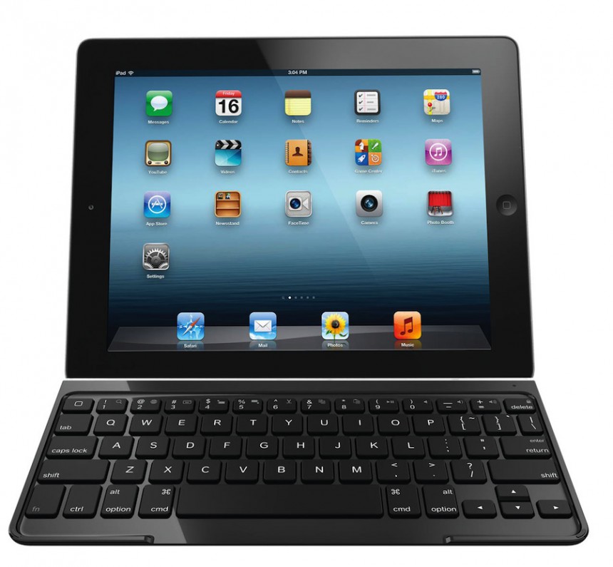 Logitech Ultrathin KeyBoard Cover mit dem iPad