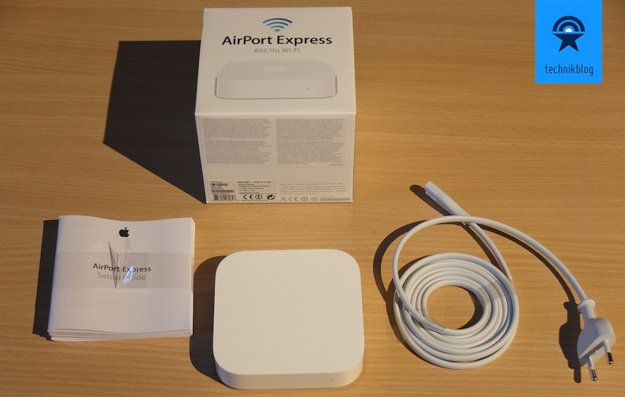 Apple AirPort Express Testbericht - Lieferumfang