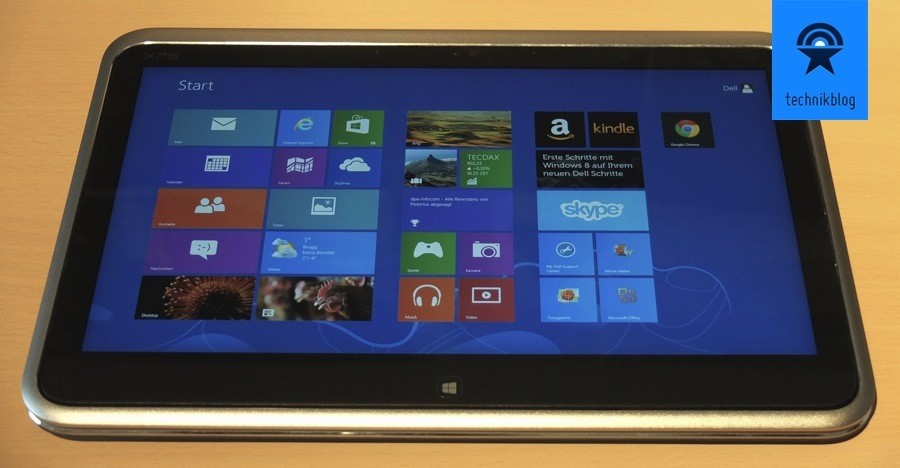 Dell XPS 12 Ultrabook als Tablet