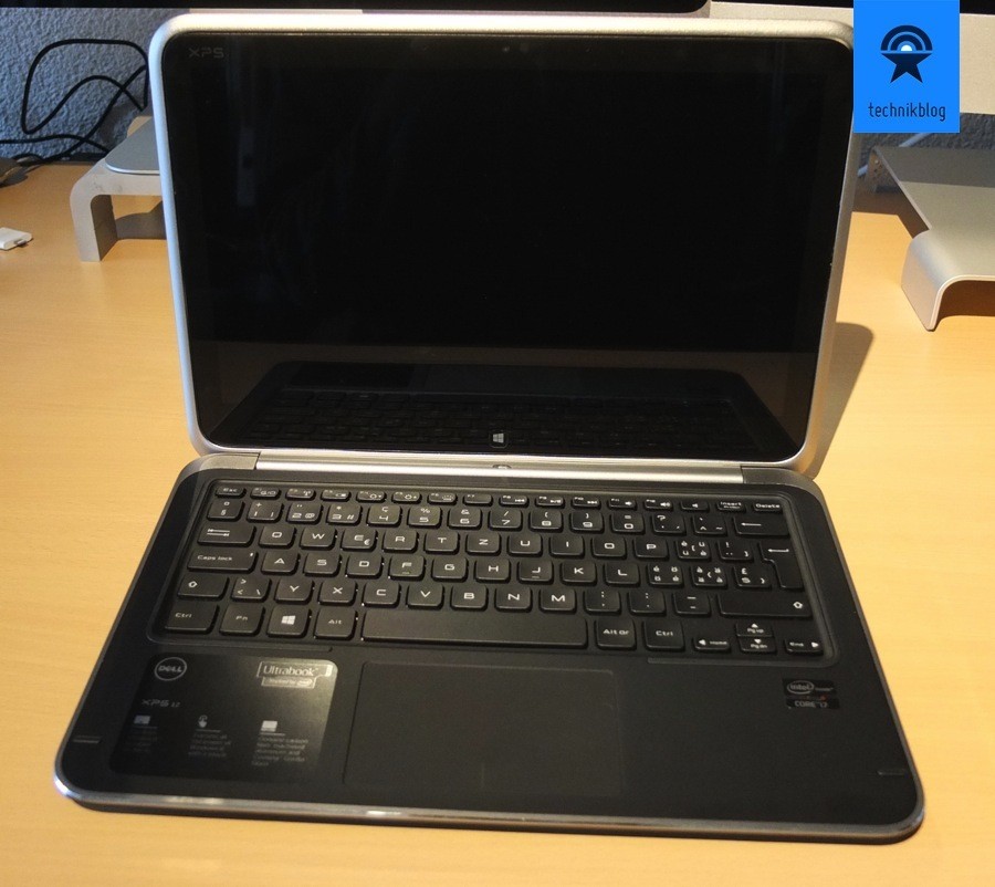 Dell XPS 12 Ultrabook guter Bildschirm und Tastatur