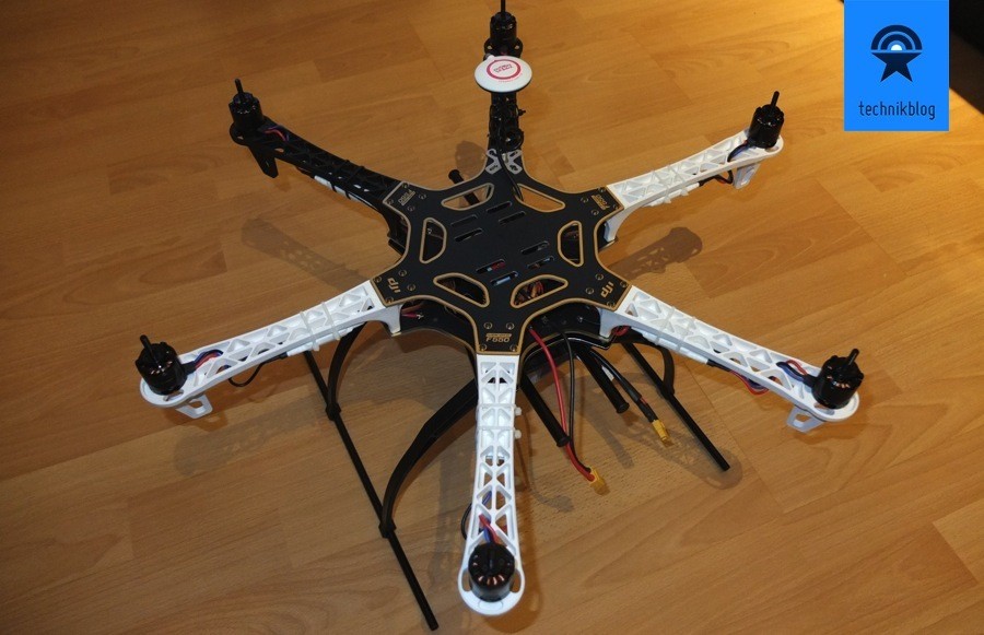 Projekt Multicopter - Zusammenbau