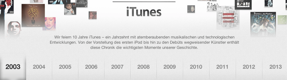 10 Jahre iTunes