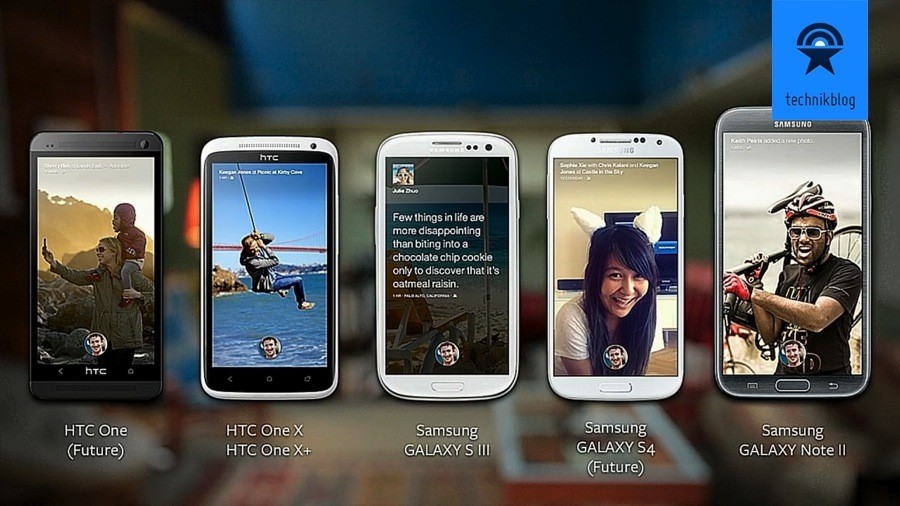 Facebook Home: kompatible Android Devices