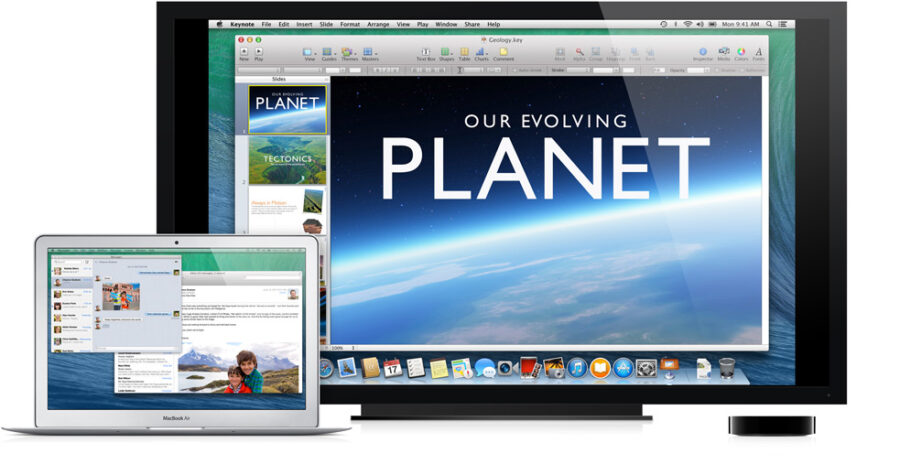 OS X Maverick mit Multi Monitor Lösung über AirPlay