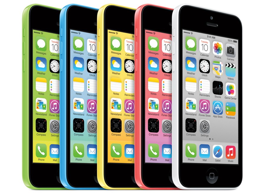 iPhone 5C Farbvarianten