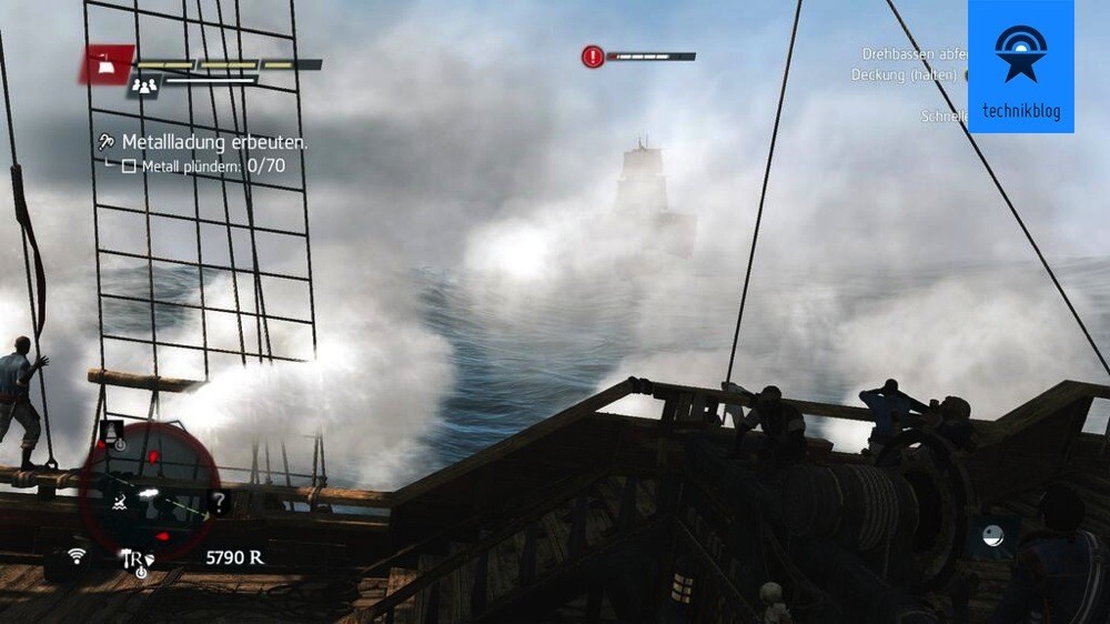 PS4 Screenshot - AC4 Schiffskampf