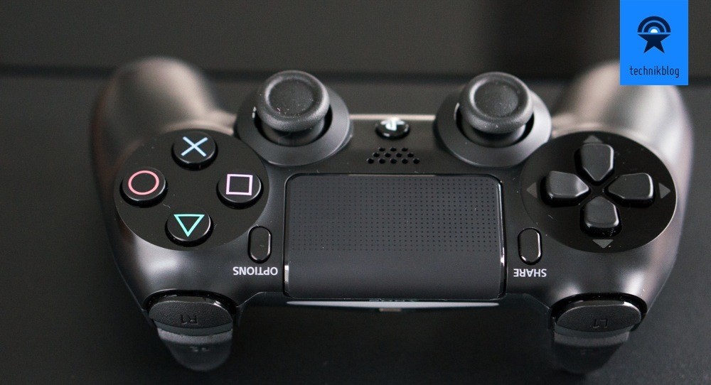 Dualshock 4 Controller mit Touchpad und Share/Options Buttons