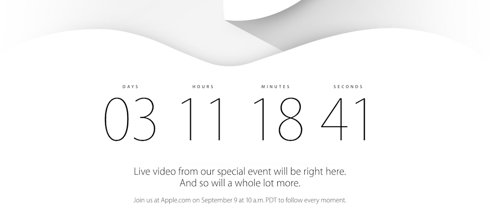 Apple Special Event vom 9.September 2014