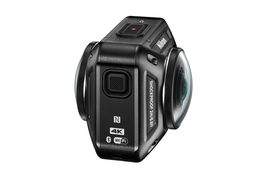 Nikon Keymission 360 mit zwei Sensoren und Objektiven für 360° Videos