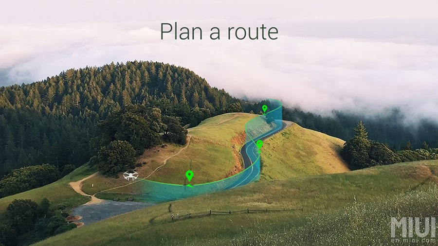 Xiaomi Mi Drone - advanced GPS Features