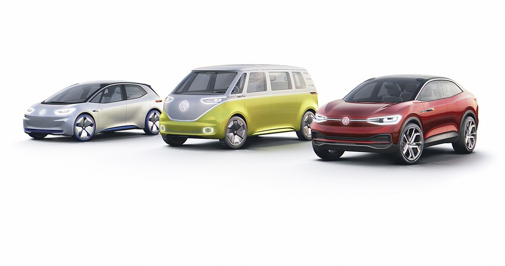 Die Volkswagen I.D. Familie