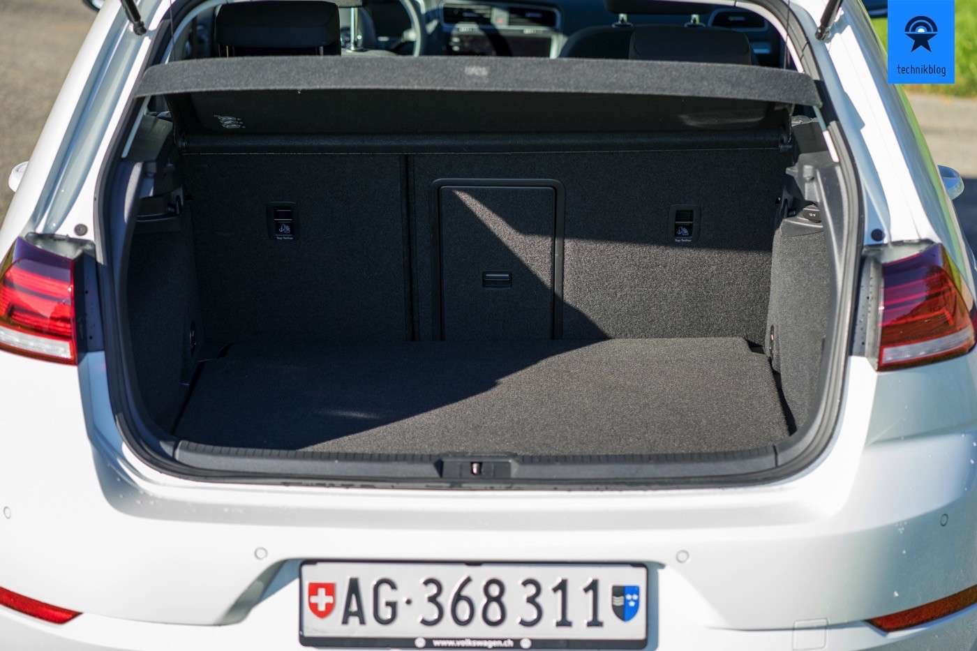 VW e-Golf Kofferraum
