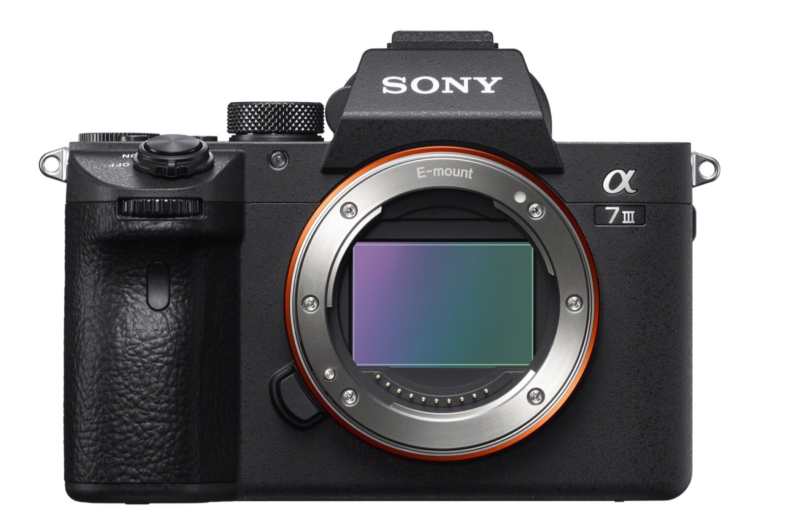 Sony A7III - front mirrorless