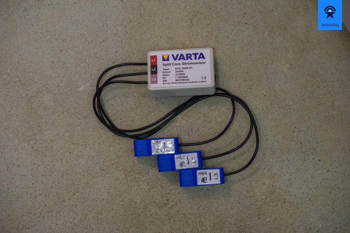 Stromsensor für Varta Element