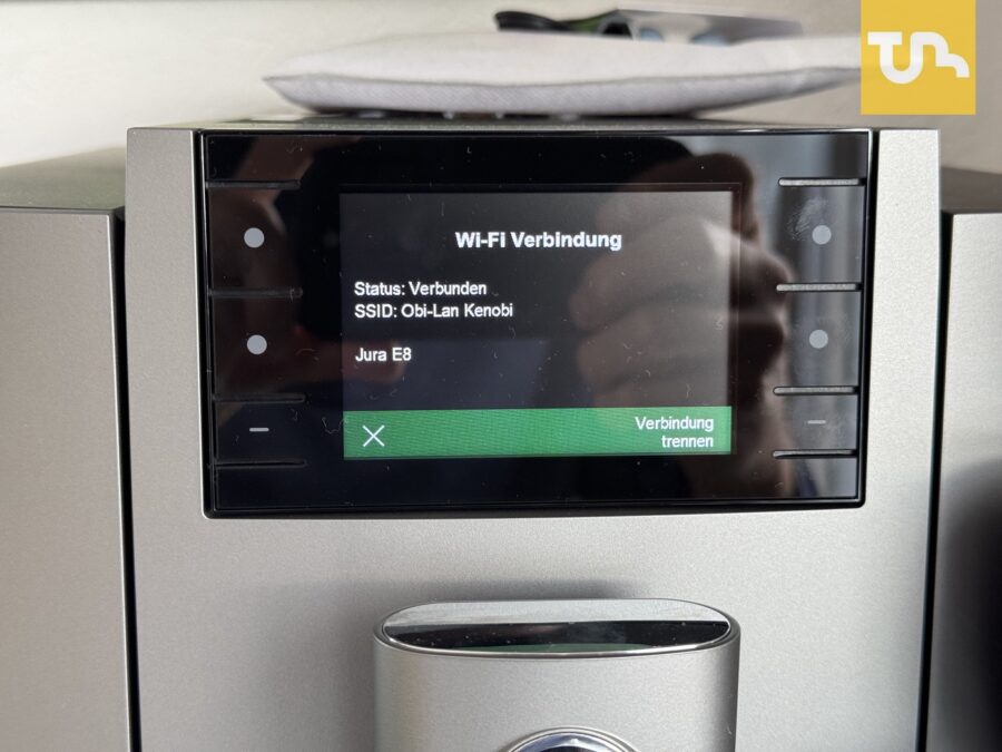 Richtig online ist die Maschine erst nach einem manuellen Eingriff