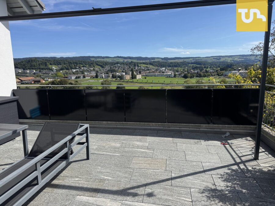 Planung ging perfekt auf - die 6 Module passen ideal für die Terrasse