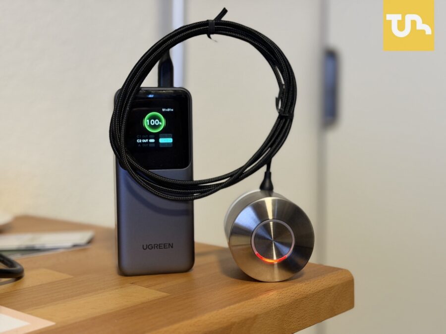 mit einem mobile Akku lässt sich das Ultra bequem auch an der Tür laden