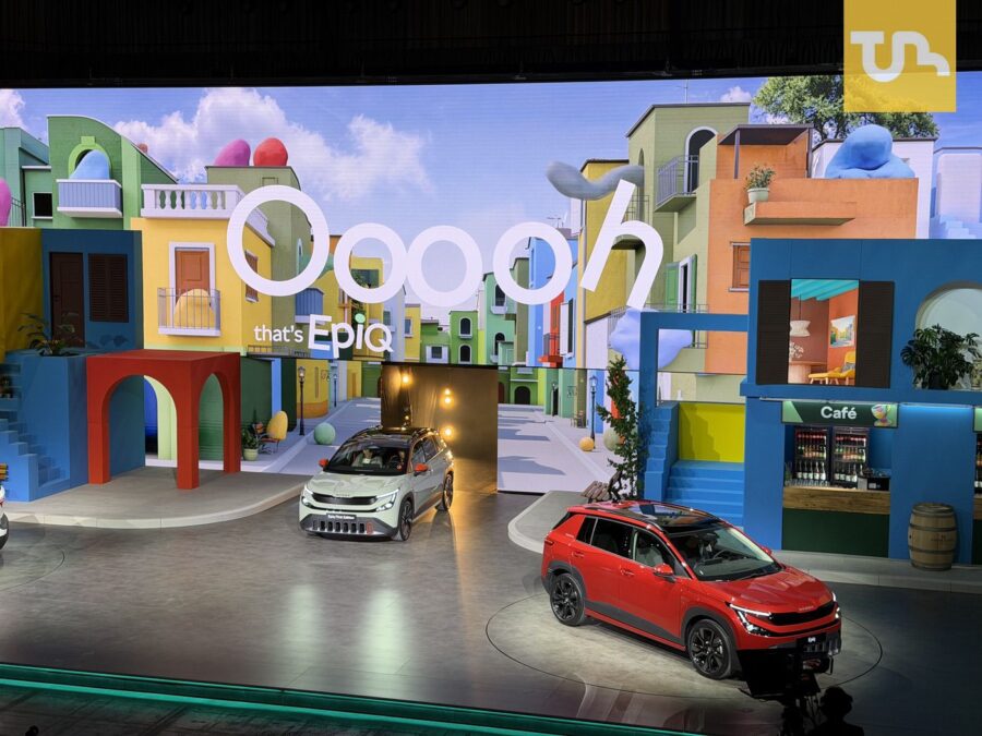 Der Skoda Epic fährt ein