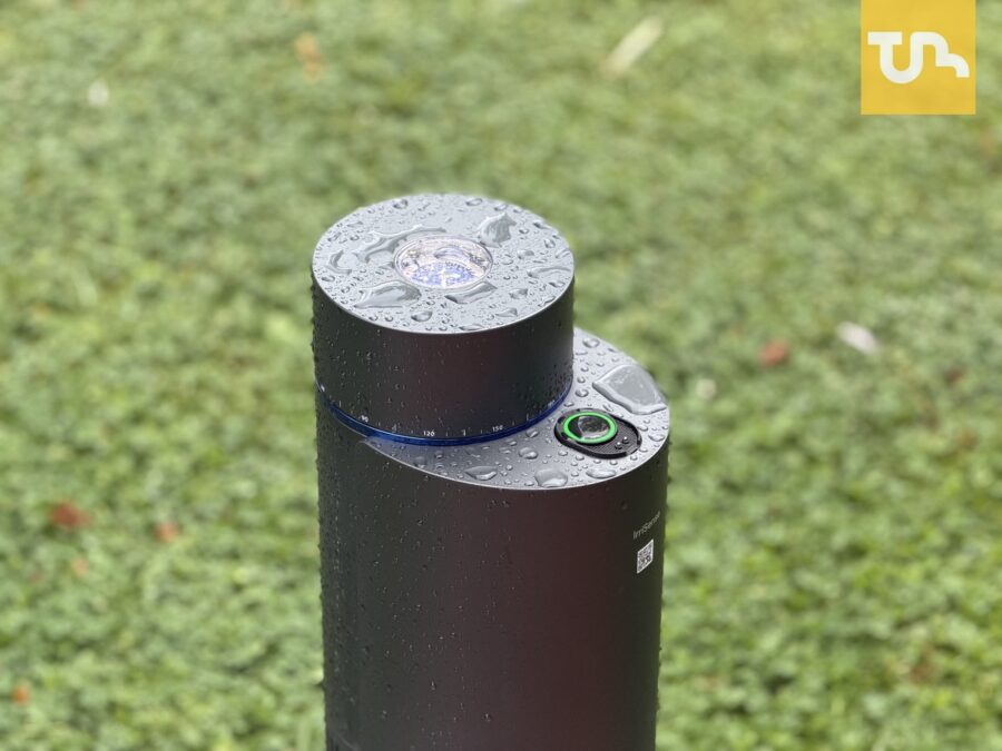 Irrisense 2 erkennt Regen und lässt dann den Bewässerungsplan aus