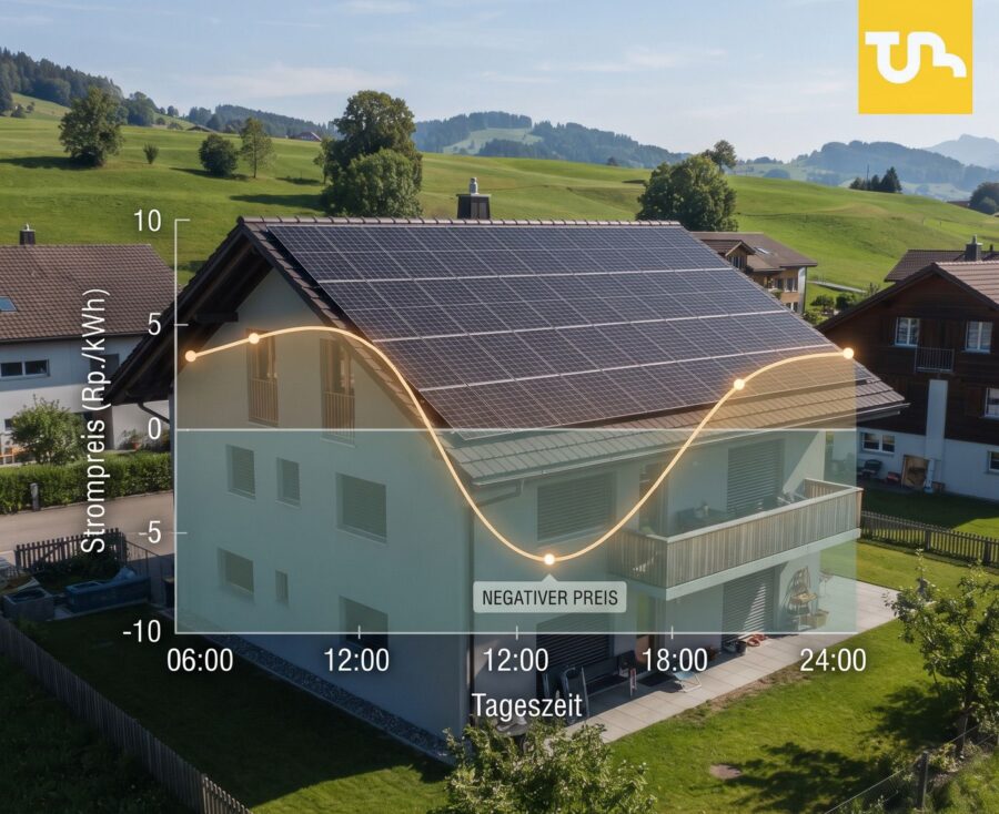Dynamische Rückliefertarife treffen in der Schweiz auch Kleinanlagen
